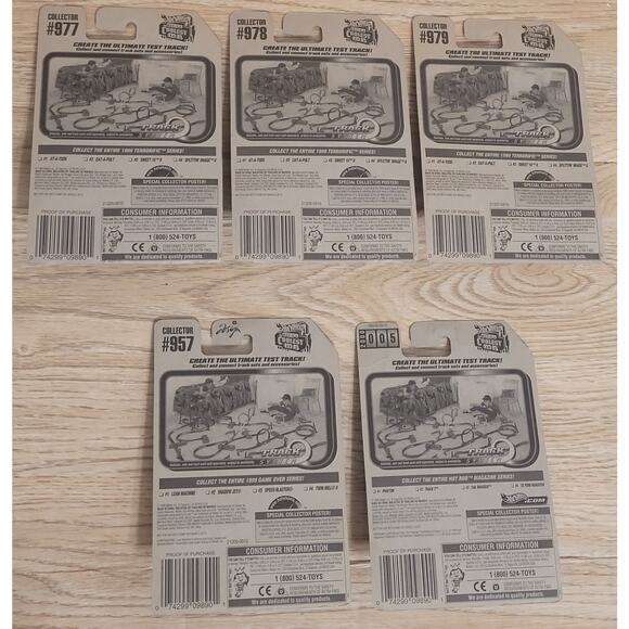 Lot Of 5 Hot Wheels New Sealed Unopened Damaged boxes NWT Mattel  Cars Vehicles - Picture 2 of 7